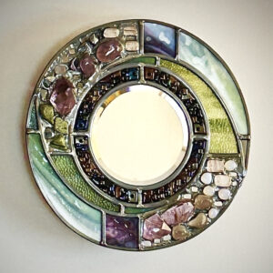 Lisa Wheeler Glass Mirror