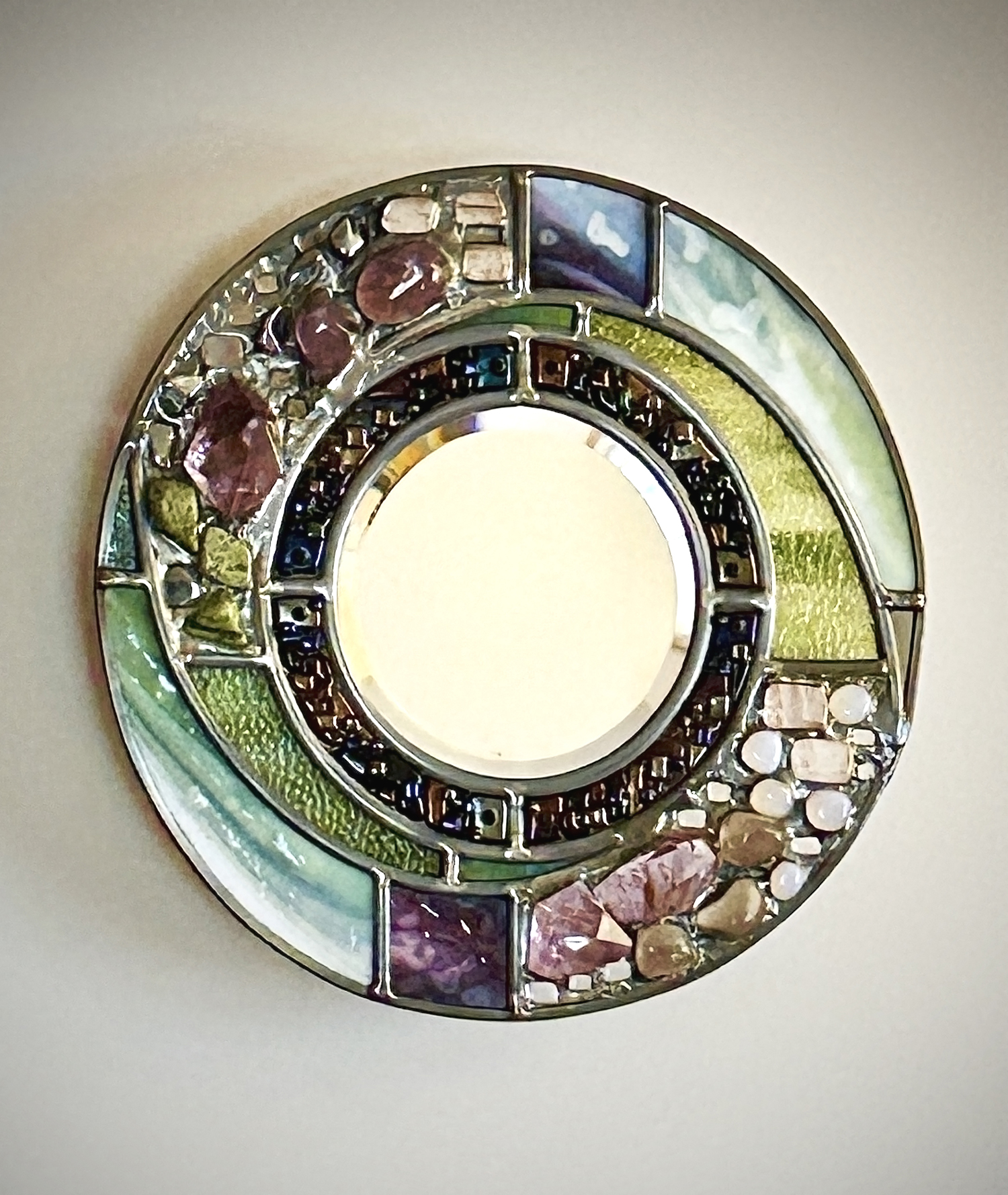 Lisa Wheeler Glass Mirror