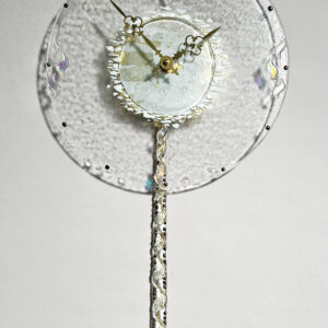 Lisa Wheeler Glass Clock